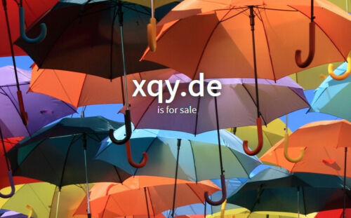  dreistellige TOP Domain Verkauf:  xqy.de  3stellige de Domain - Bild 1 von 1