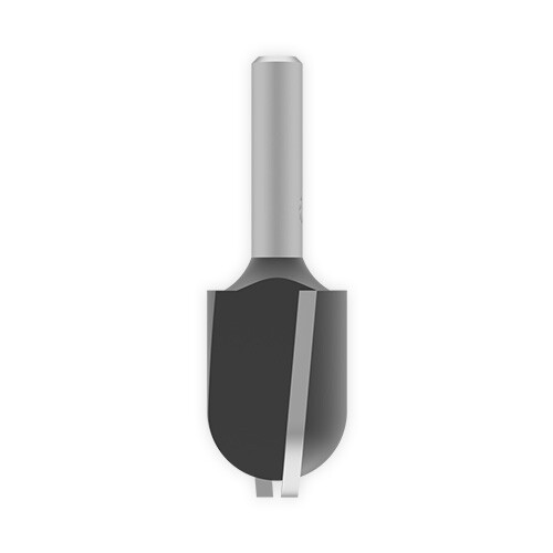 Systemshop24 Hohlkehlfräser bohr- und umfangschneidend HM Z2 D25,4mm R12,7mm - Bild 2 von 4