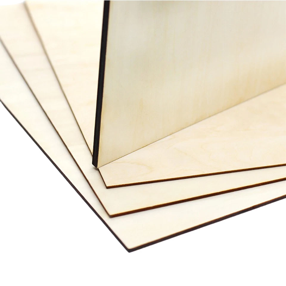 Lindenholzplatte Sperrholz Luftfahrt Schiff Dicke 1.5/2/3/5mmDIY Modell Bastel - Bild 4 von 4