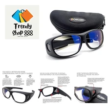 CO2 Laser Eye Protection Glasses, 9000nm-11000nm / 10600nm Wavelength Safety ...