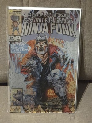 Ninja Funk #4 Tyler Kirkham 2023 Limited Metal Var NM Rare Secret Wars #10 homag