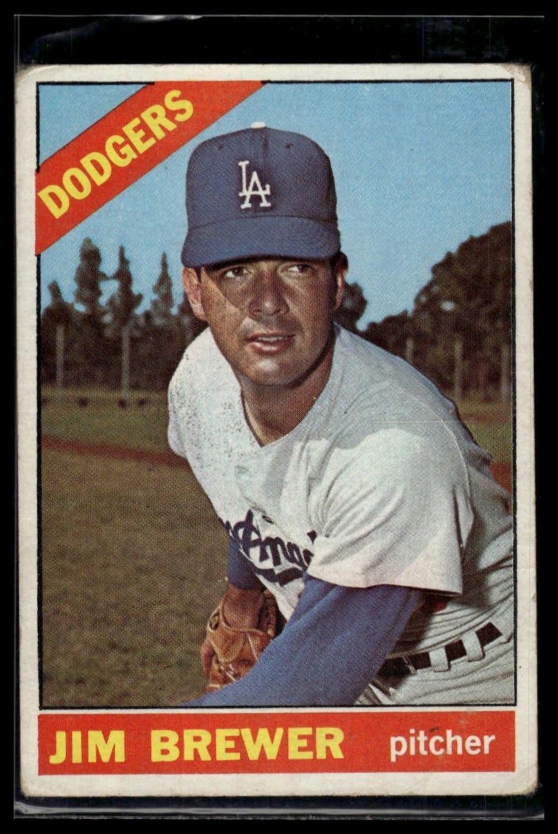 1966 Topps #158 Jim Brewer