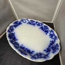 Vintage Alfred Meakin Hartwell Platter England Royal Semi Porcelain Large Servin