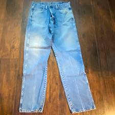 Wrangler Cowboy Cut Men s Blue Light Wash Str...