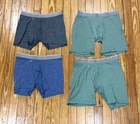 Lot Of 4 Mack Weldon Men's Boxer Brief 5” & 8” Size Medium NWOT