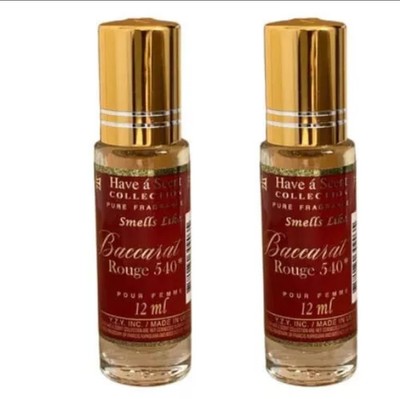 Have á scent Fragrance Perfume Oil baccarat 540 Body Oil for Women 12ml real one