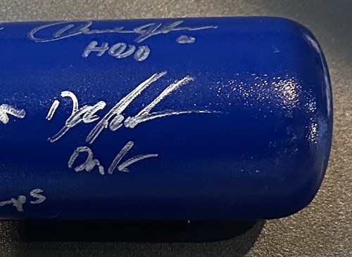 NY Mets 1986 World Series Team Signed Bat Hernandez 28 Nickname Auto Steiner Coa - Picture 14 of 24