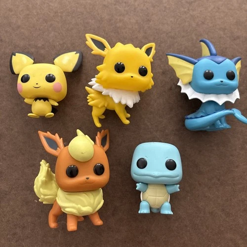 Funko Pop! Vinyl: Pokémon - Flocked Lot Of 5 Loose