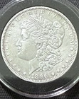 1896-O Morgan silver dollar xf