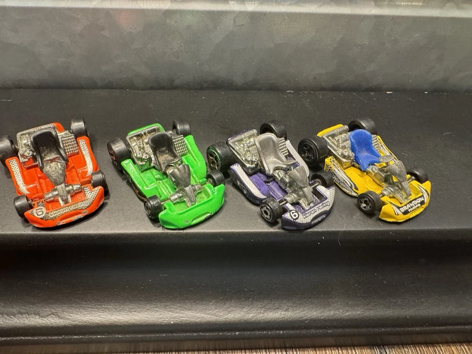 Set Of 4 Hot Wheels Go Kart, 1998 First Editions - Image 2 of 4