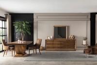 Luxus Esszimmer Garnitur Esstisch Mit StüHlen Anrichte Tisch 7Tlg. Essgruppe