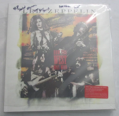 LED ZEPPELIN HOW THE WEST WAS WON SEALED TEAR IN SHRINK DELUXE  4 VINYL LP'S L58