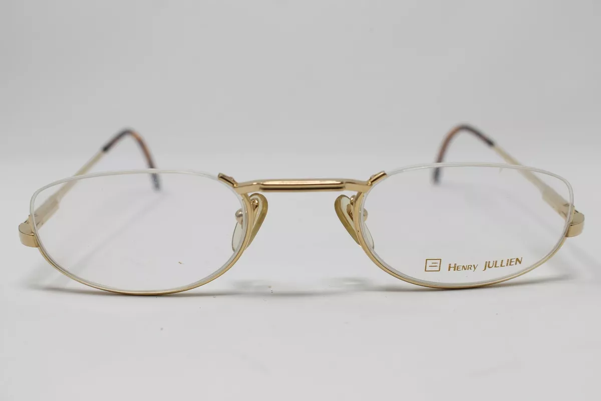 HENRY JULLIEN mod LECTO col DOUBLE OR L sz 50 24 Eyeglasses Frame