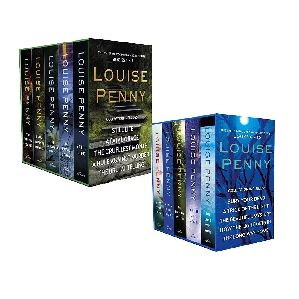 Chief Inspector Gamache Series Books 1- 10 Collection Box Set by Louise Penny