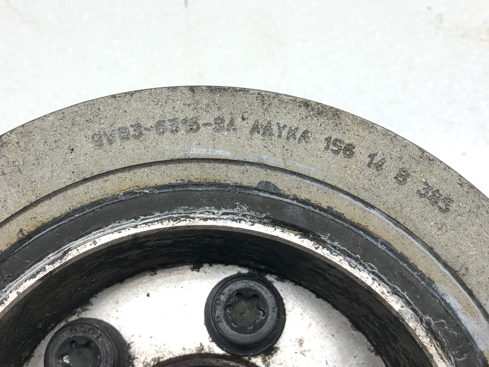 2010 2018 JAGUAR XJL 3.0L V6 HARMONIC BALANCER CRANK PULLEY OEM eBay