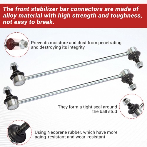 Front Sway Bar Links & Front Bushings For 2007-2016 Honda CR-V K750297 - Picture 3 of 18