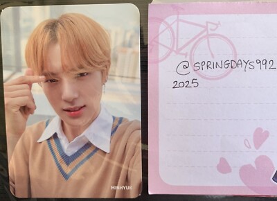Monsta X Minhyuk The Connect Encore Tour photocard set