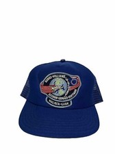 Vintage Bobko Williams Discovery Space Shuttle Walker Farm SnapBack Trucker Hat