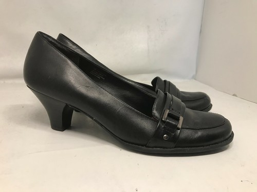 Low Heels Pumps Shoes Black 