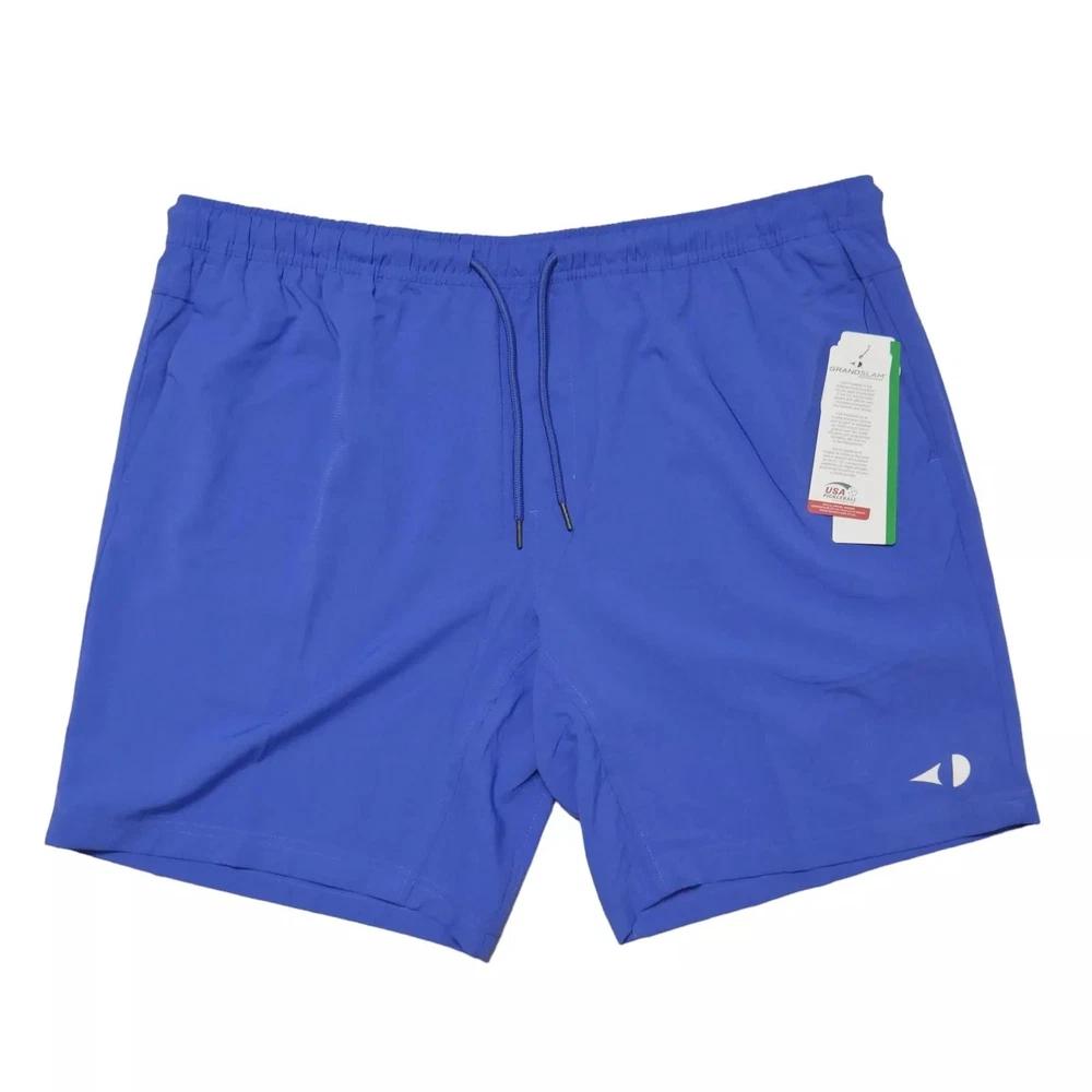 Pickleball Tennis Athletic Shorts Grand Slam Men's Size XXL Dazzling Blue NWT