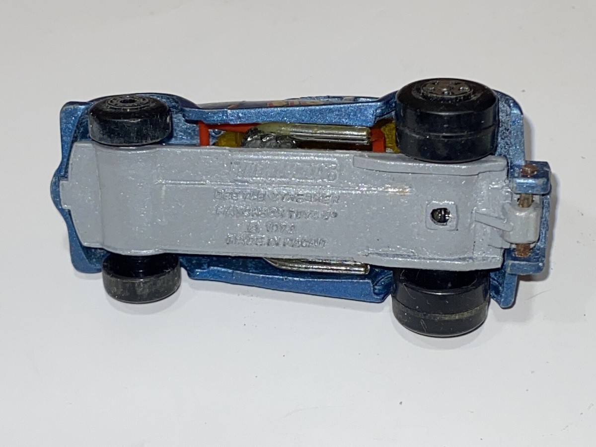 マッチボックスBEETLE STREAKER Vintage Matchbox 1972 Beetle Streaker Big Blue Funny Car