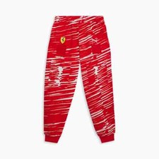 Puma Men's Scuderia Ferrari x Joshua Vides Race Pants Size Medium / Large NWT