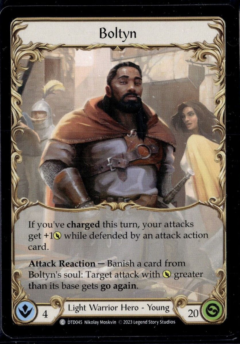 Boltyn DTD045 Flesh and Blood TCG FAB TCG | eBay