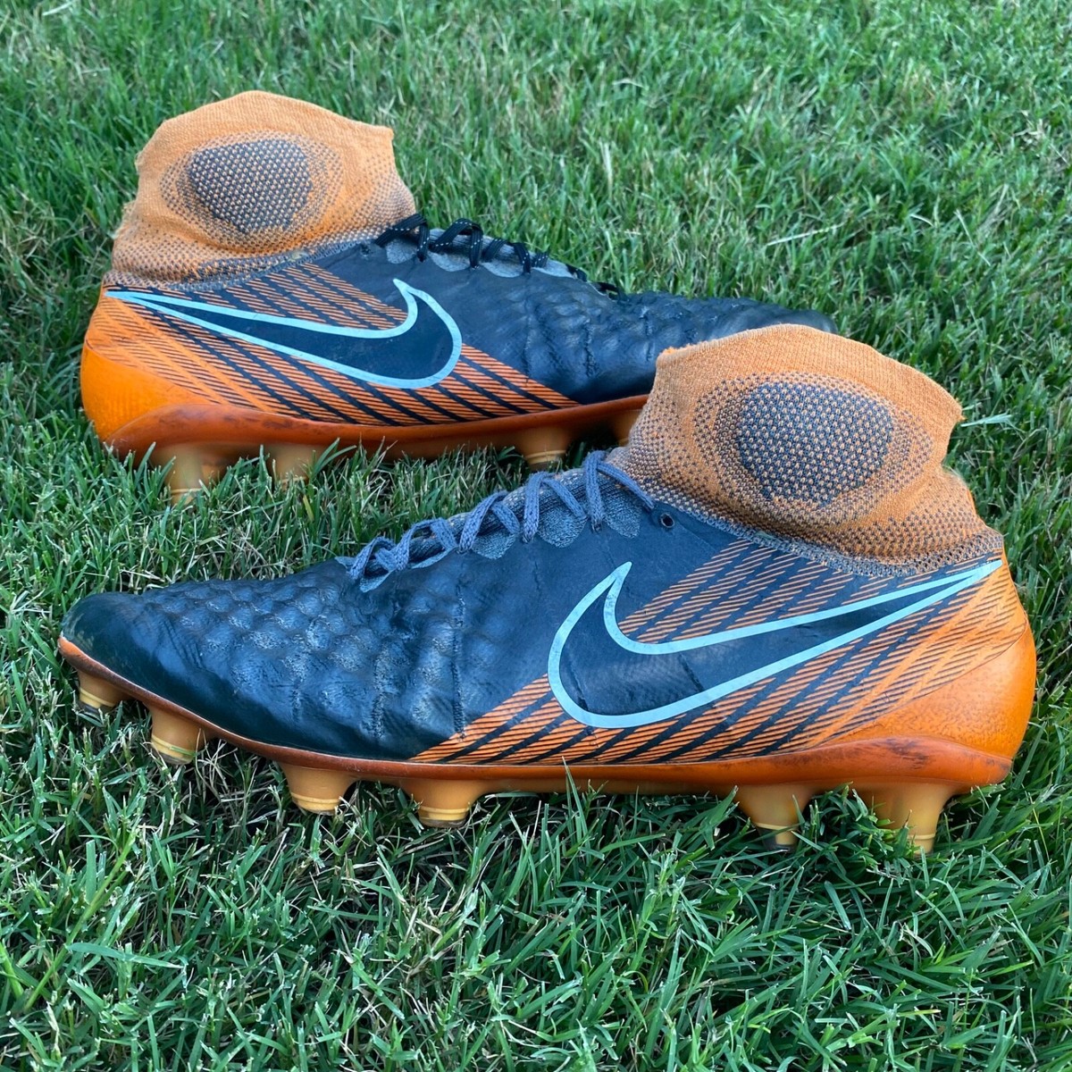 Nike Magista Obra 2 II Elite DF FG Mens Size 10.5 Orange