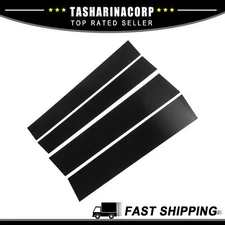 Pieceof4 Panel Trim Pillar Posts Exterior Door Stickers fit for Toyota Tundra