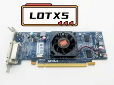 Lot 5 Dell AMD Radeon HD 6350 512MB GDDR3 64Bit LP DMS-59 Video Card HFKYC 1CX3M