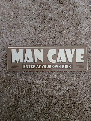 Man Cave Sign Wall