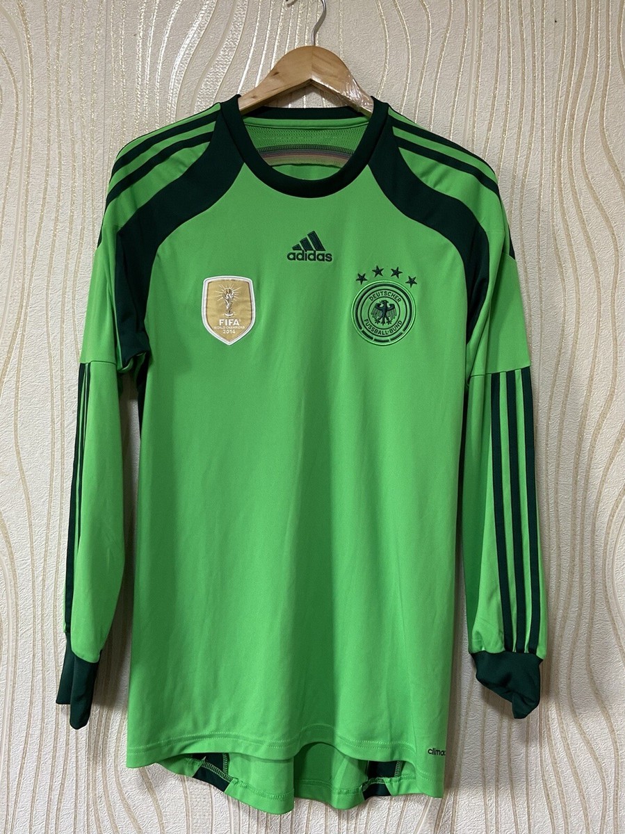 GERMANY 2014 2015 GOALKEEPER FOOTBALL SHIRT SOCCER JERSEY ADIDAS