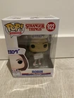 Funko Pop! Stranger Things Robin #922 Netflix Scoops Ahoy In Hand! UN-OPENED