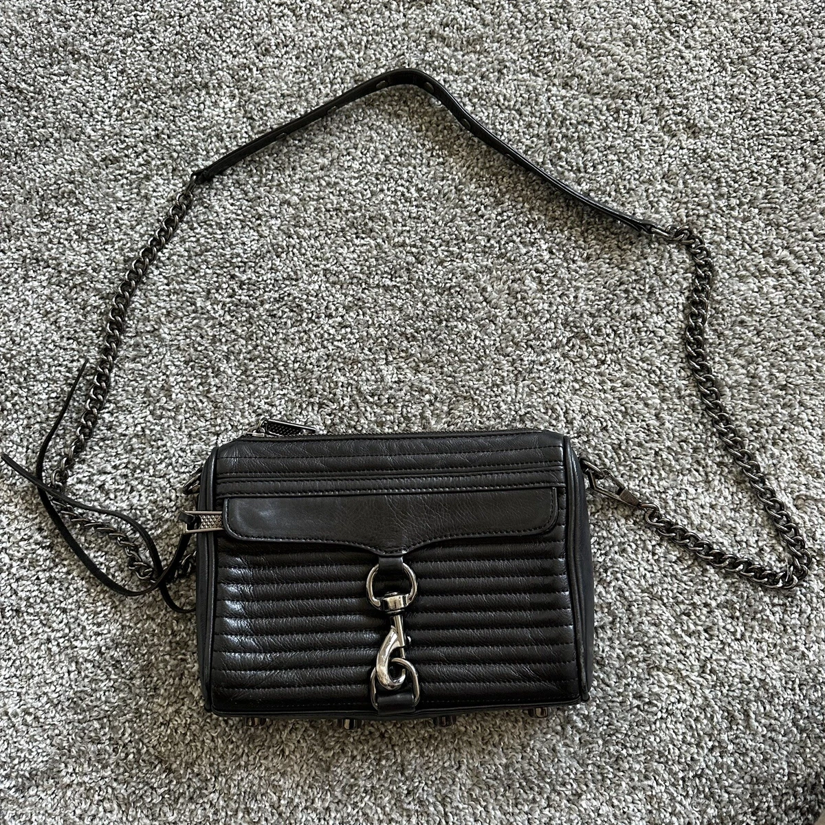 Rebecca minkoff mini mac nylon crossbody sale