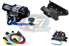 2000 LB KFI Cable Winch & Mount Kit Can-Am Outlander 400 MAX 2004-2015