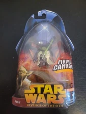 Yoda With Firing Cannon And Green Lightsaber