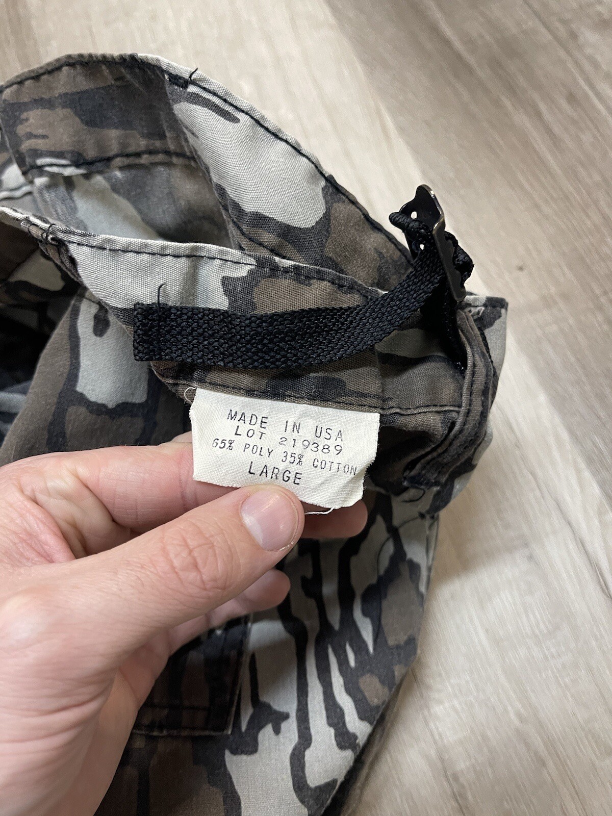 1980s TreBark Ripstop Camo Cargo Pants Men’s USA Made… Gem