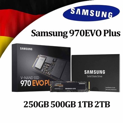Samsung 1TB 2TB SSD 970 EVO Plus NVMe 250GB 500GB Internal Solid State Drive Lot