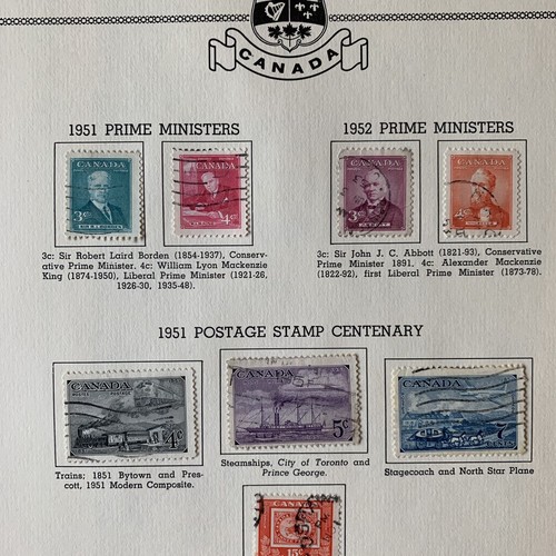 CANADA STAMP LOT PICTORIALS, PRIME MINISTERS, CENTENARY QUEEN ELIZABETH II - Picture 6 of 11