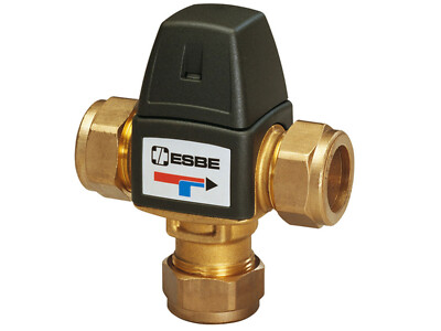 Esbe Mischautomat VTA323 Klemmverschraubung 22mm 3 Wege Brauchwassermischer