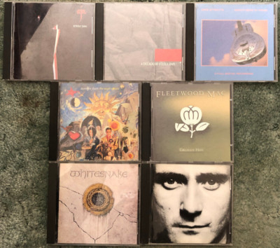 Classic Rock CDs, lot of 7, Steely Dan, Dire Straits, Fleetwood Mac, Whitesnake