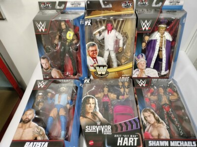 WWE Elite Wrestling Figuren Mattel Neu/Verpackt