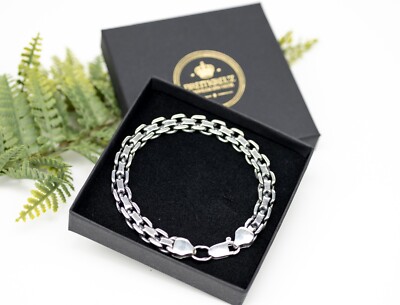 Armkette ''Ankerkette''  Bracelet Armband 925-er Sterling Silber