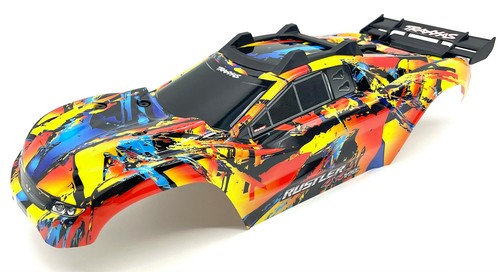RUSTLER 4x4 BODY Shell (SOLAR FLARE 