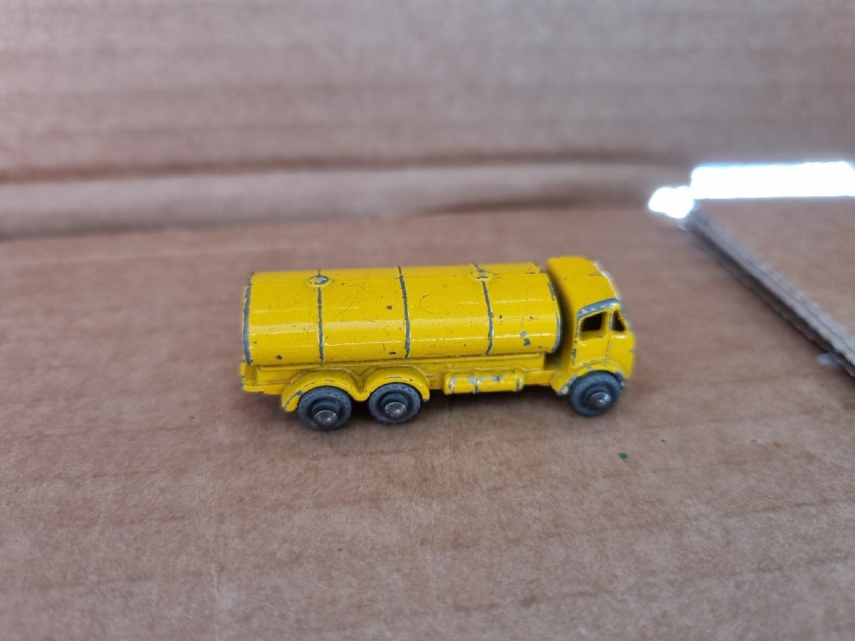 MATCHBOX LESNEY No11A ERF PETROL TANKER RARE YELLOW | eBay UK