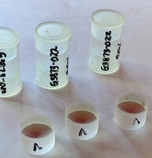 (3)  Spectra Physics Laser Cavity Mirrors   15mm   LASER Mirrors G3873-022