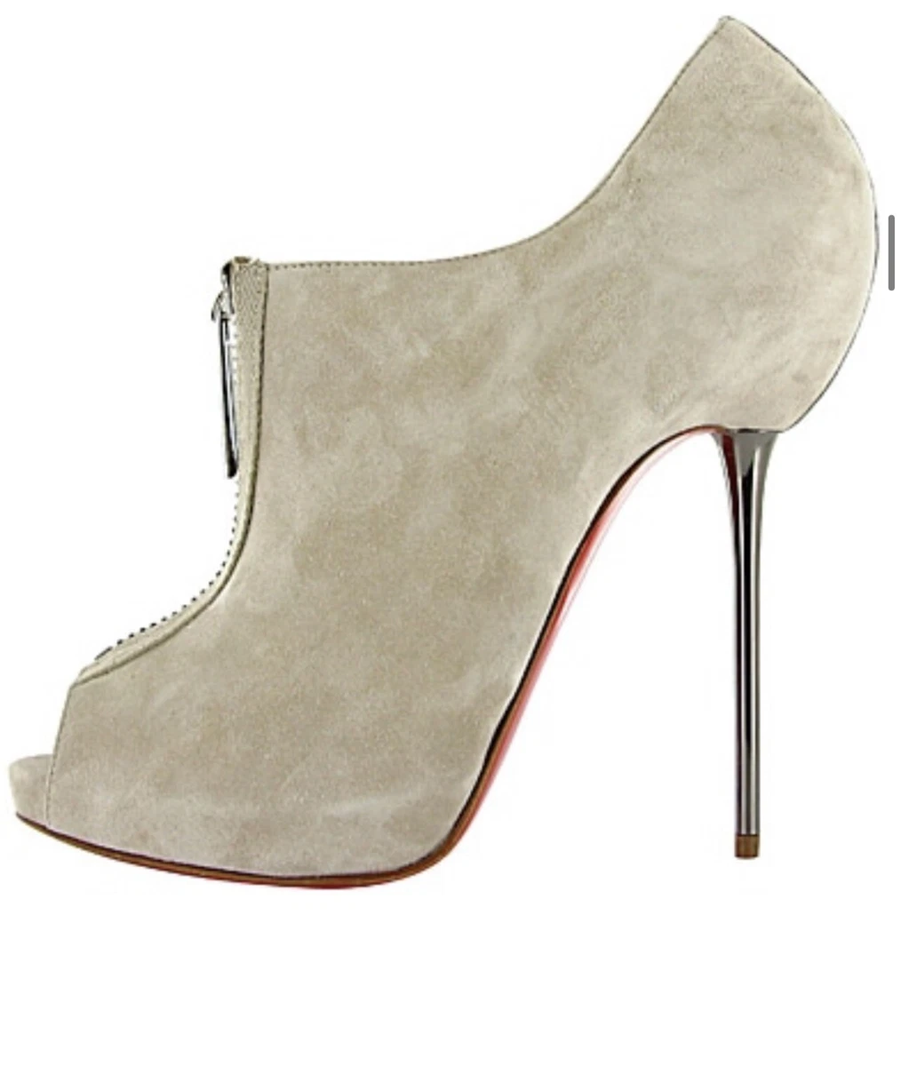 Louboutin platform best sale booties