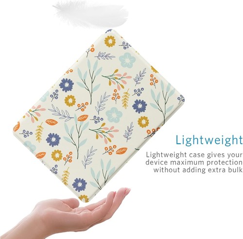 FUNDA COBAC PARA KINDLE PAPERWHITE 6.8" 11ª GENERACIÓN 2021 CUBIERTA DE CUERO AUTO DORMIR WAK - Imagen 7 de 14