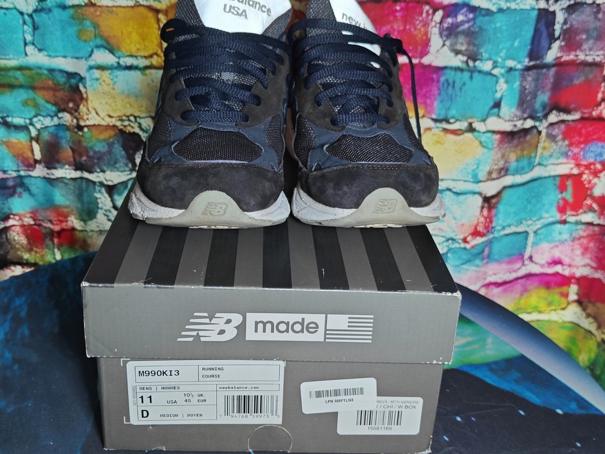 New Balance 990v3 x Kith 'Genesis' (M990KI3) - Size 11 Mens | eBay