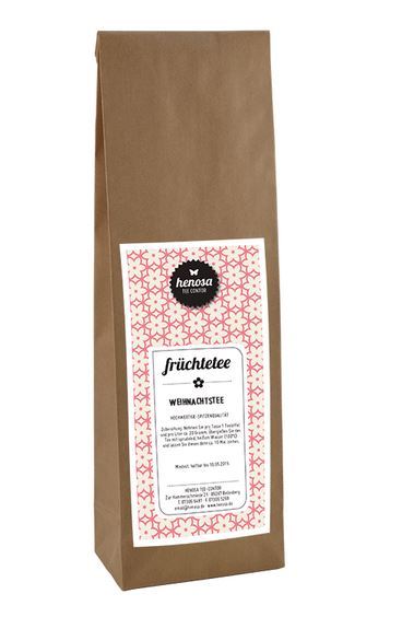 Früchtetee Weihnachtstee